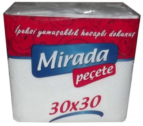 Mirada 100lü Peçete 30cm x 30cm (24 Paket)
