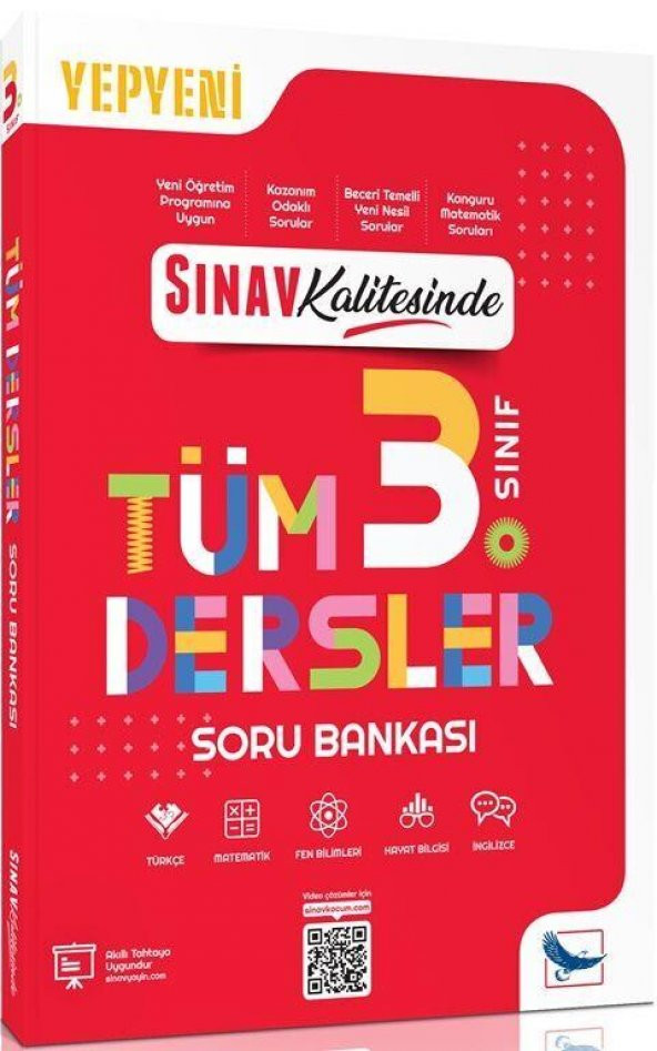 3. Sınıf Tüm Dersler Soru Bankası Sınav Kalitesinde Sınav Yayınları