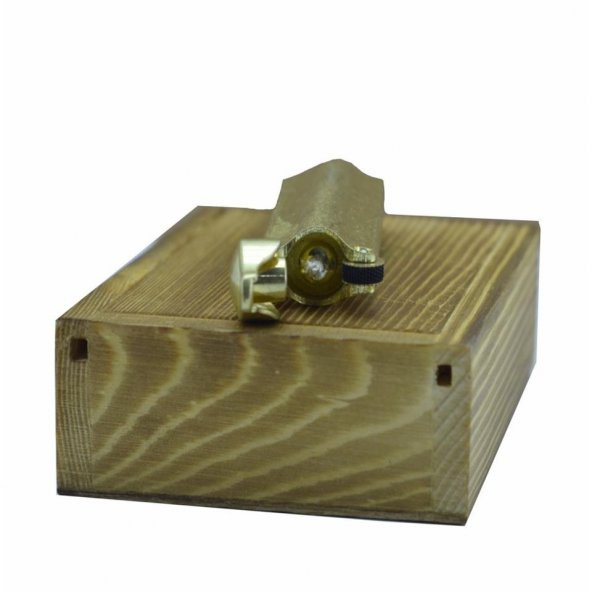 Promise Slim Benzinli Muhtar Çakmağı Altın Renk - Resim 6