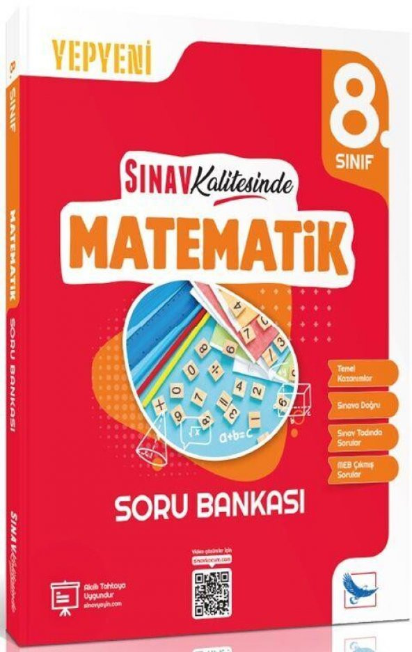 8. Sınıf LGS Matematik Soru Bankası Sınav Kalitesinde Sınav Yayınları