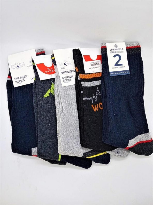 Ersav Havlu Spor Çorap