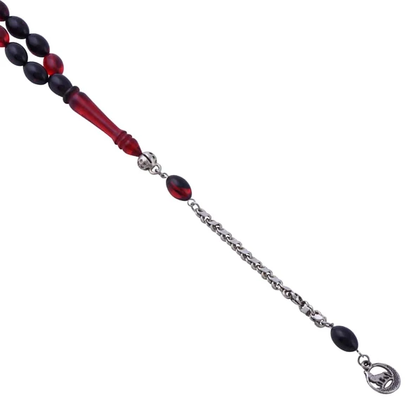 Arpa Kesim Sıkma Kehribar Tesbih - 2