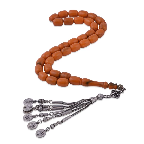 Kapsül Kesim Turuncu Katalin Tesbih ürün görseli 1