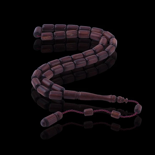 Kapsül Kesim Usta İşi Kral Ağacı Tesbih T-1414 - Resim 2