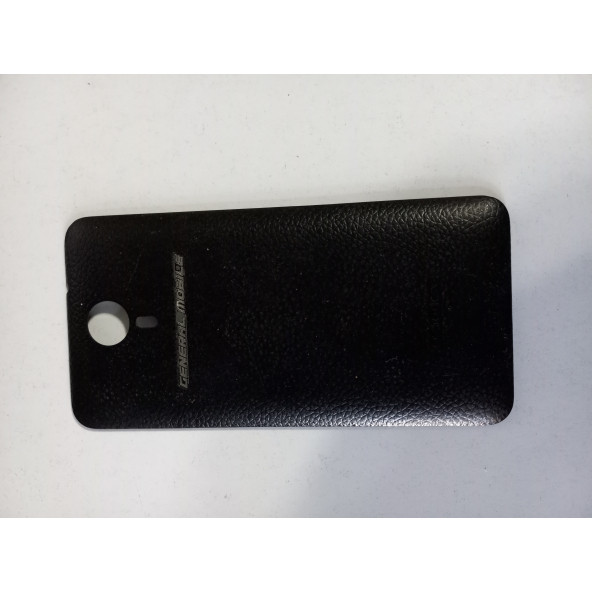 ASLANTİC GENERAL MOBİLE 4G DUOS SİYAH RENK PİL KAPAĞI ÇIKMA ürün görseli 1