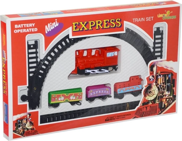 Mini Ekspress Pilli Tren Seti 1484 - 2