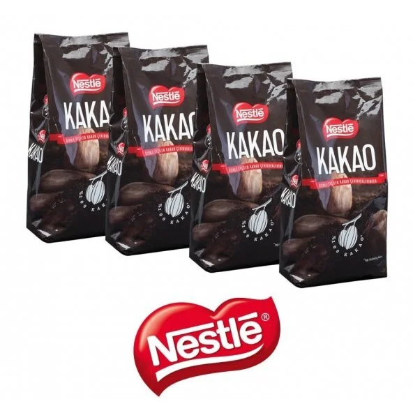Nestle Toz Kakao 1 Kg x 4 Adet (KOLİ) (KAMPANYA)
