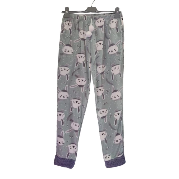 CALİA POLAR CEPLİ KADIN PİJAMA ALT - 5