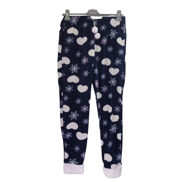 CALİA POLAR CEPLİ KADIN PİJAMA ALT - 4