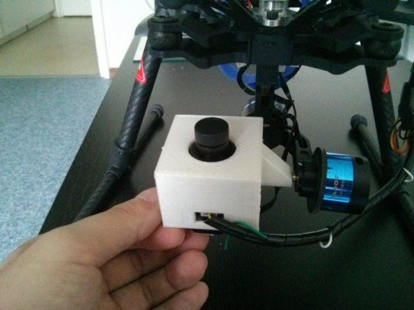 Tarot Gimbal İçin Boscam Hd-19 Montaj (T-2D V2) Plastik Aparat - Resim 4