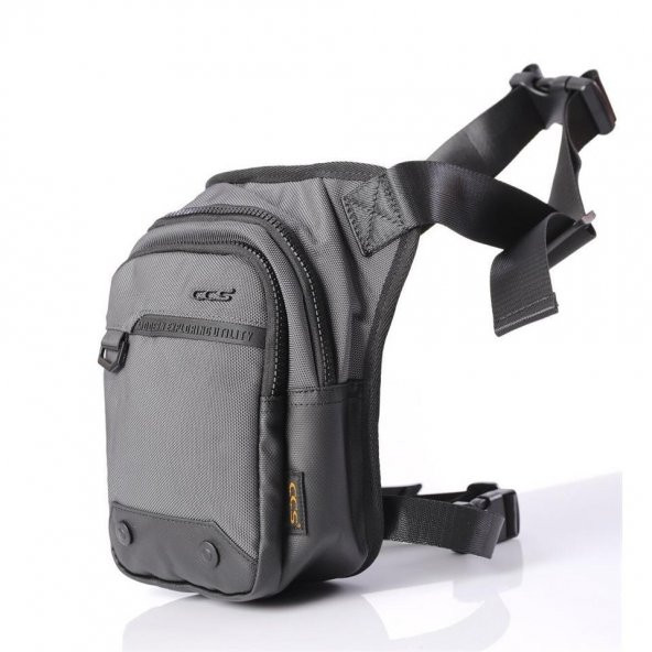 ÇÇS 31257 Motosiklet Bel Bacak Çantası Gri - 2