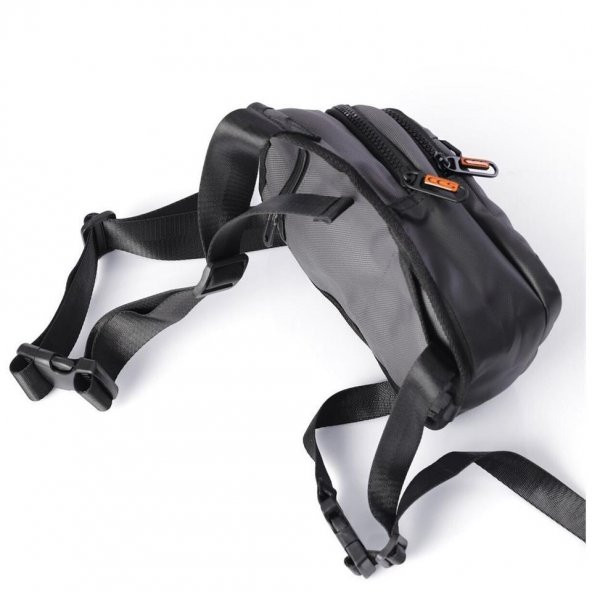 ÇÇS 31257 Motosiklet Bel Bacak Çantası Gri - 3