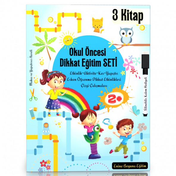 Okul Öncesi Dikkat Eğitim Seti (2-6 YAŞ)
