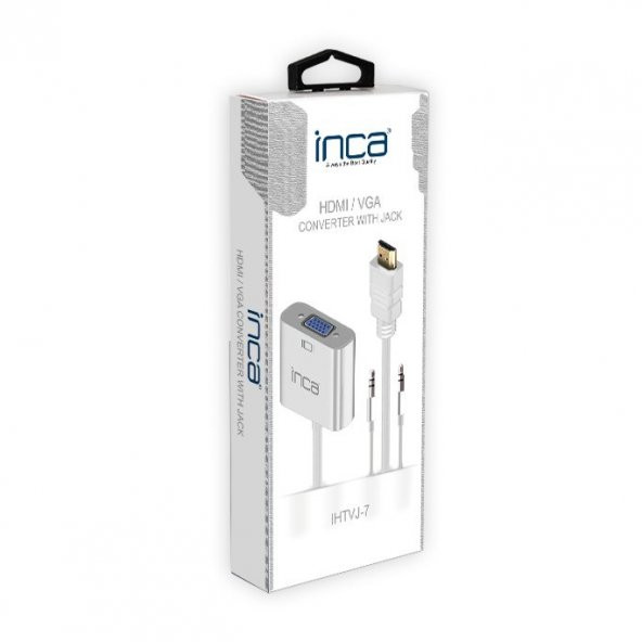 Inca Ihtvj-7tb Beyaz 0.15 M Hdmı To Vga + Ses Dönüştürücü - 5