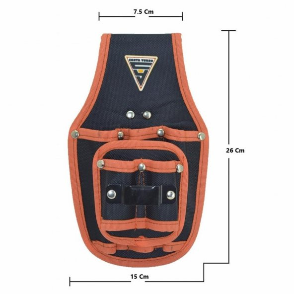 Alet Edevat Atölye Tipi Organizer Bel Kemeri Çantası - 3