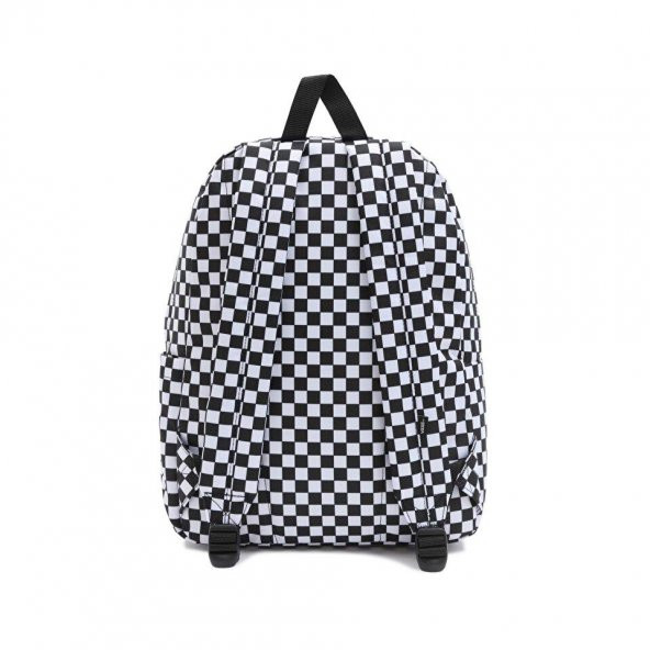 Vans Old Skool Check Sırt Çantası Siyah Beyaz - 3