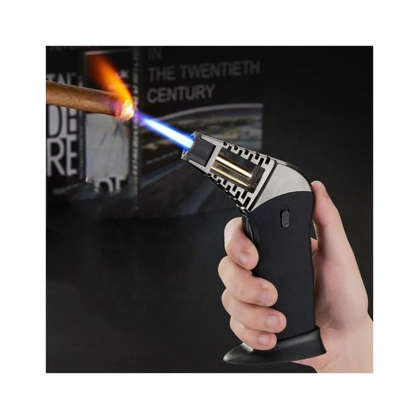 Zorro Sm-882 Masaüstü Pürmüz Çakmak Siyah - Resim 4