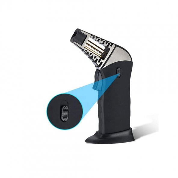 Zorro Sm-882 Masaüstü Pürmüz Çakmak Siyah - Resim 5