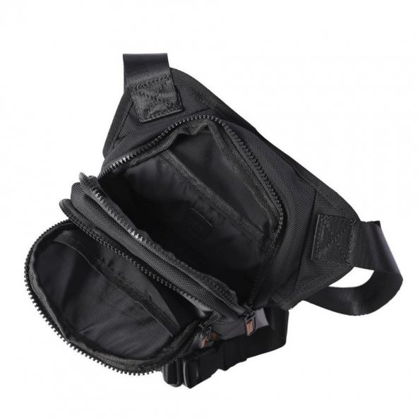 ÇÇS 31257 Motosiklet Bel Bacak Çantası Siyah - 4