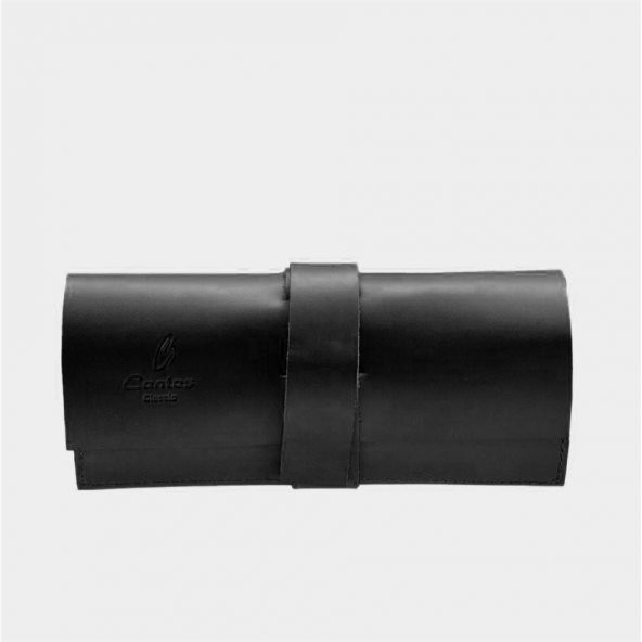 Hakiki Deri  Organizer Large Rulo Siyah - 2