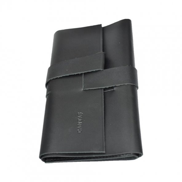 Hakiki Deri  Organizer Large Rulo Siyah - 3