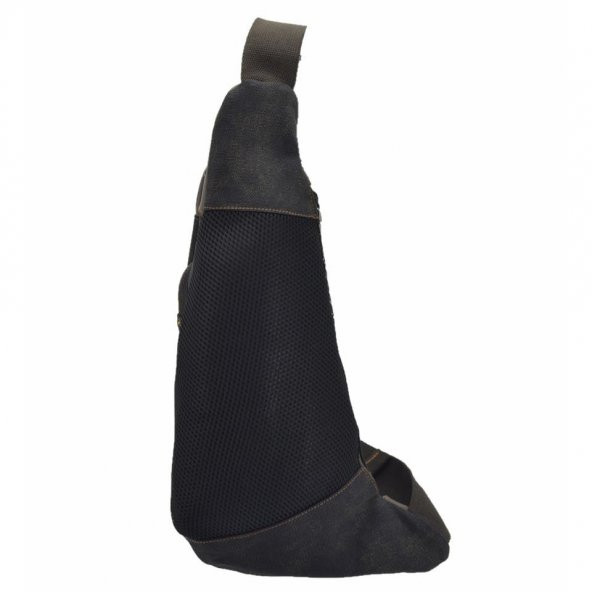 Ccs Kanvas Kumaş Sırt Çantası Body Bag Siyah - 4