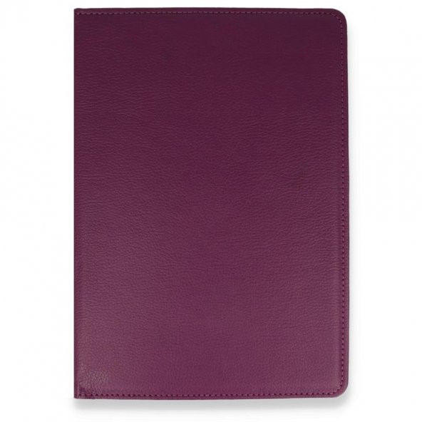 Samsung Galaxy T510 Tab A 10.1 Kılıf 360 Tablet Deri Kılıf Mor