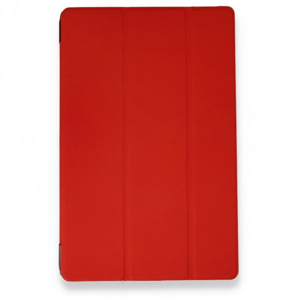 Samsung Galaxy T510 Tab A 10.1 Kılıf Tablet Smart Kılıf Rose Kırmızı