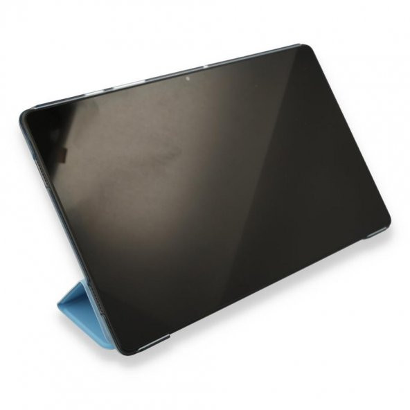Samsung Galaxy T510 Tab A 10.1 Kılıf Tablet Smart Kılıf Rose Mavi - 4