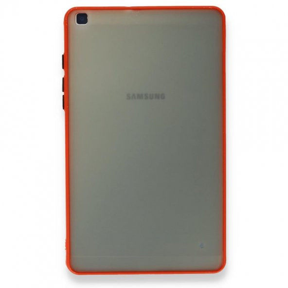 Samsung Galaxy T500 Tab A7 10.4 Montreal Silikon Tablet Kılıfı Kırmızı - 2