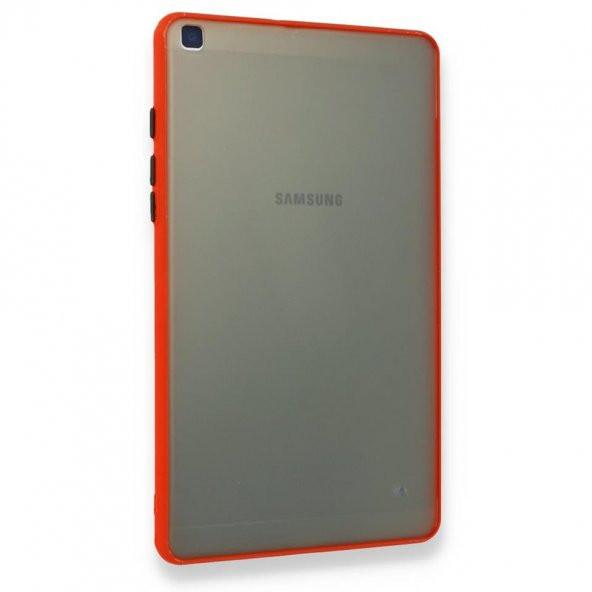 Samsung Galaxy T500 Tab A7 10.4 Montreal Silikon Tablet Kılıfı Kırmızı - 3