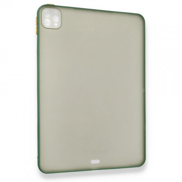 İpad 11 Pro 2018 ve 2020 Montreal  Silikon Tablet Kılıfı Yeşil
