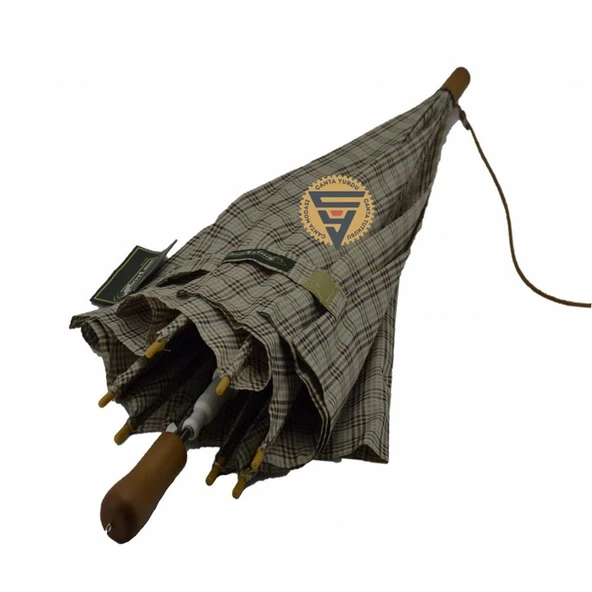 Snotline 14L Omuz Askılı Kadın Şemsiye Bej - Resim 3