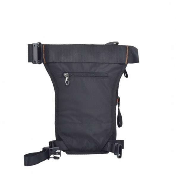 ÇÇS Waterproof Motosiklet Bel Bacak Çantası Siyah - 2