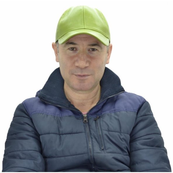 Ayarlanabilir Deri Şapka Yeşil - 2