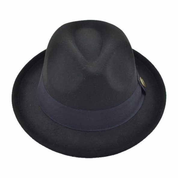 Fötr Fedora Şapka Panama Kasket Siyah - 2
