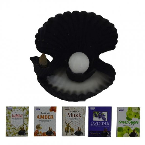 İstiridye Formunda Ters Akış Tütsülük + 5 Aromatik Tütsü - 7
