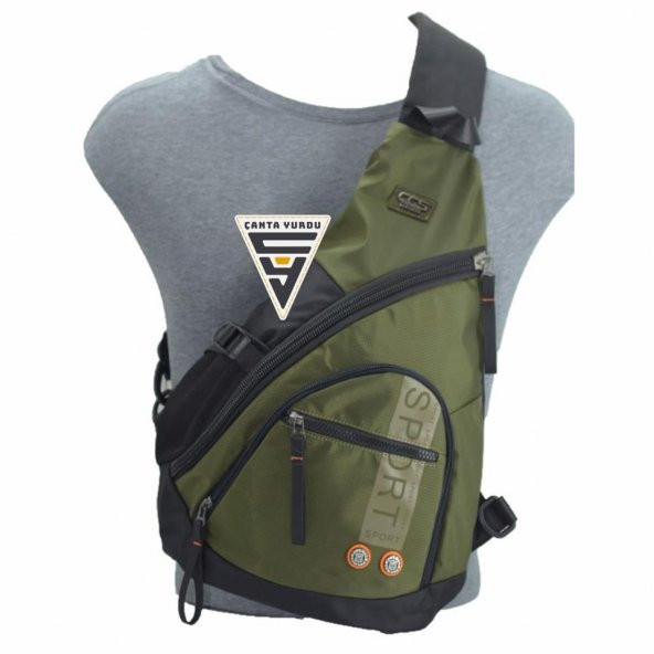 Ccs 51279 Çapraz Askılı Ergo Sırt Çantası Yeşil - 4