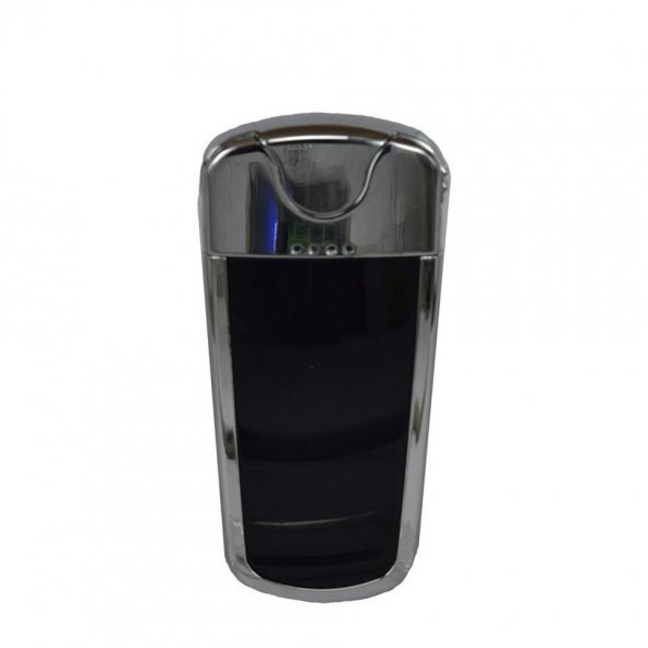 Usb Şarjlı Led Hız Göstergeli Elektronik Çakmak Gümüş - Resim 3