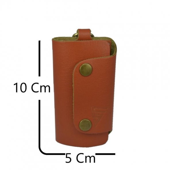 Hakiki Deri Tasarım Anahtarlık Taba - 3