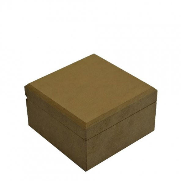 Üçlü Küçük Boy Ahşap Kutu 11x11 Cm - 8
