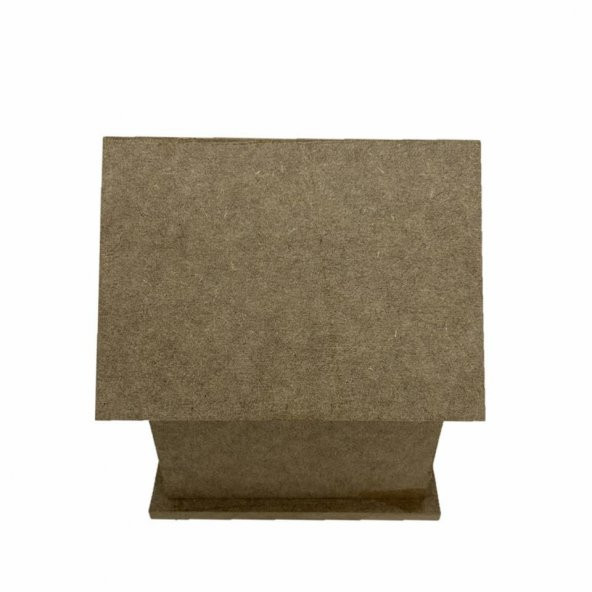 Dörtlü Orta Boy Ahşap Kuş Yuvası 15x16 Cm - 6