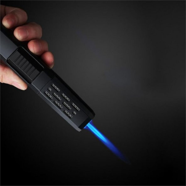 Parmida PCM0436 Bütan Torch Pürmüz Puro Çakmağı Siyah - 6