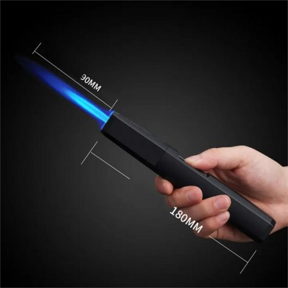 Parmida PCM0436 Bütan Torch Pürmüz Puro Çakmağı Siyah - 7