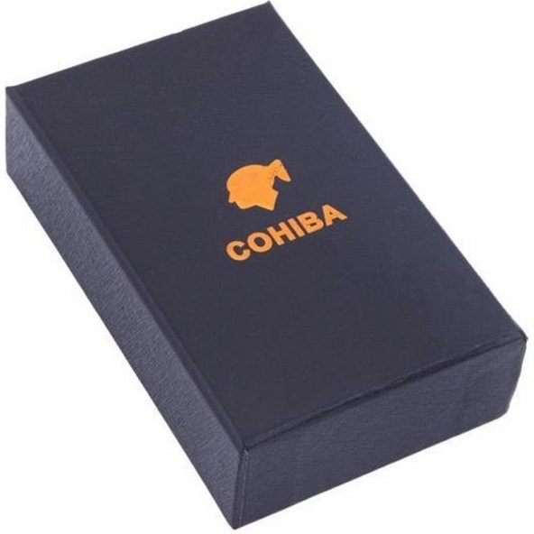 Cohiba CCM0373 4 Jet Torch Masa Tipi Puro Çakmağı Lacivert - 3