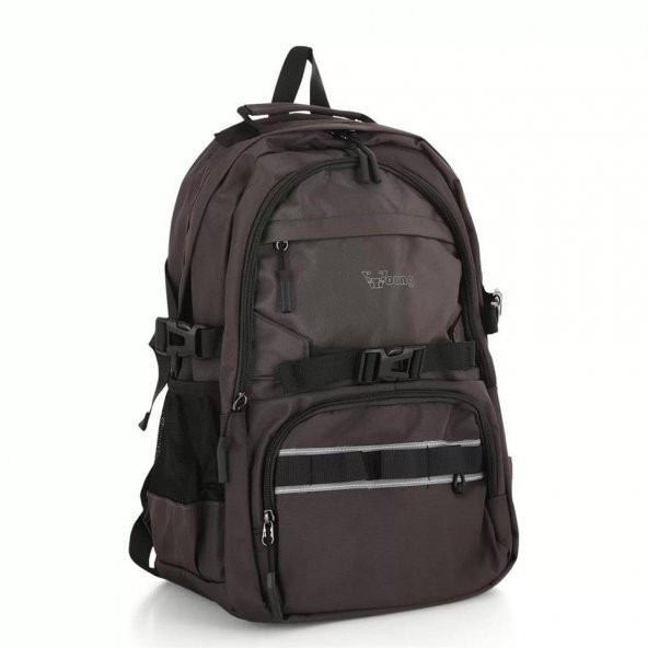 Young 51541 Okul Sırt Çantası Gri - 5