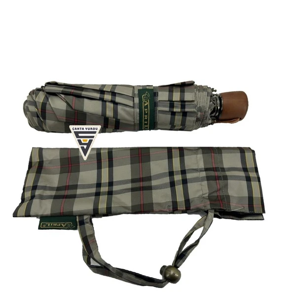 April A238-L Otomatik Special Ekose A1 Şemsiye - Resim 3