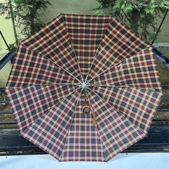 April A238-L Otomatik Special Ekose A4 Şemsiye - Resim 7