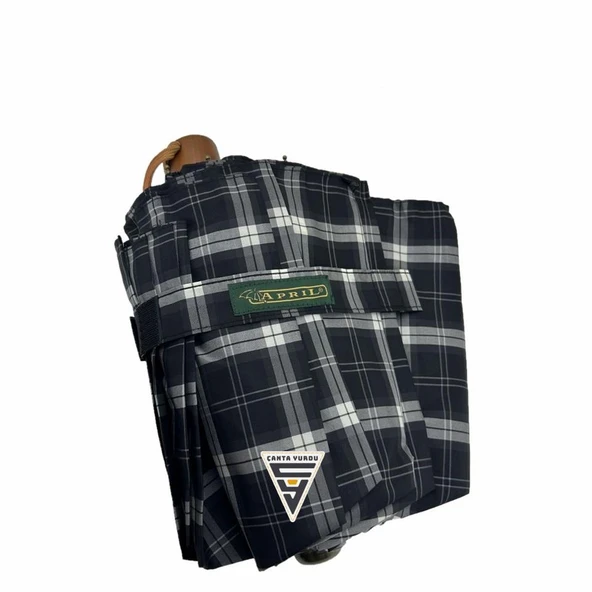 April A238-L Otomatik Special Ekose A3 Şemsiye - Resim 4