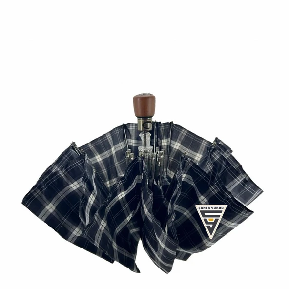 April A238-L Otomatik Special Ekose A3 Şemsiye - Resim 5